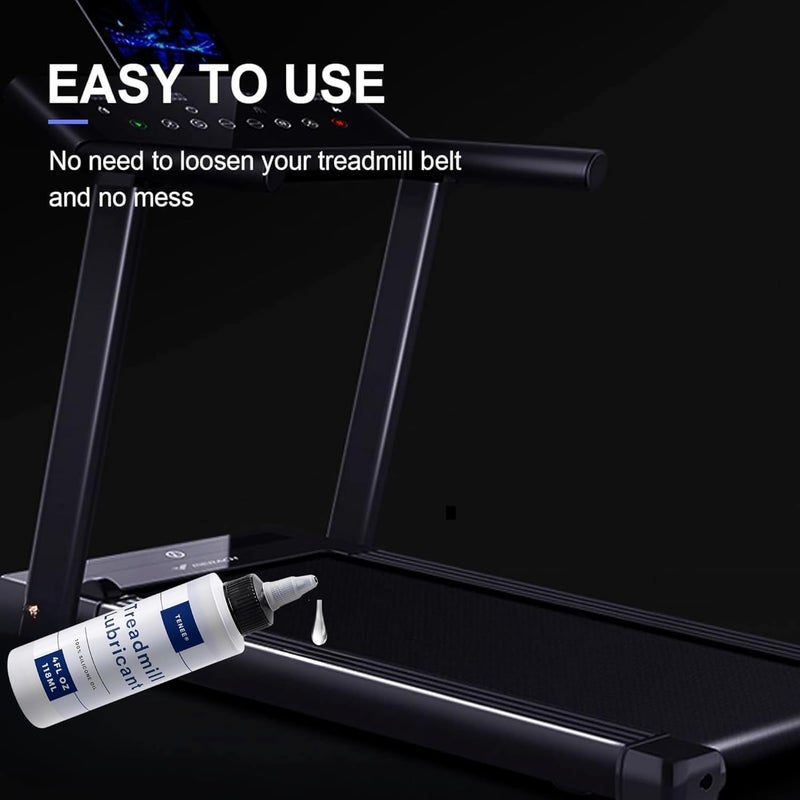 Tenee Treadmill Lubricant for Belt, 4oz Silicone Treadmill Belt Lubricant, Premium 100% Treadmill Oil with an Easy-to-Apply Applicator Tube, Suitable for Nearly All Types of Treadmills - Image 3
